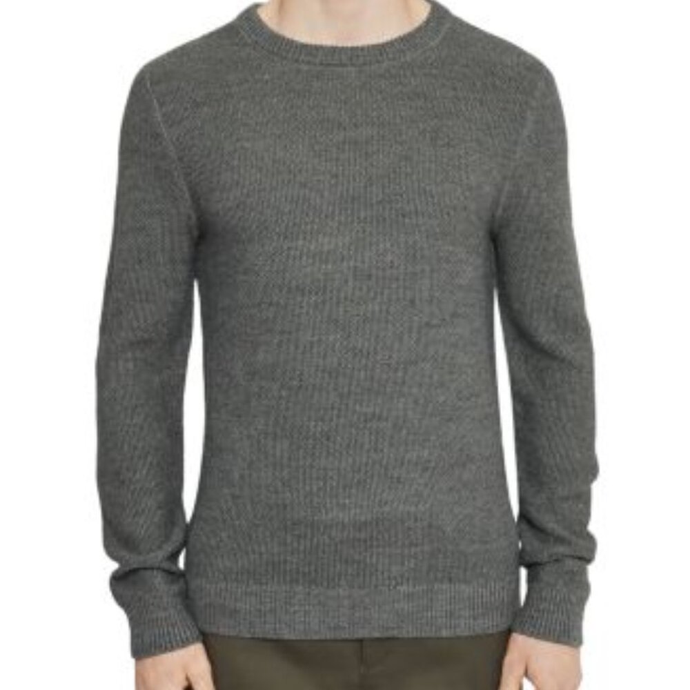 Reiss Humbleton Crewneck Sweater round neck unisex gray   size L/ XL